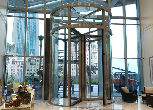 Automatic Revolving doors UAE Qatar