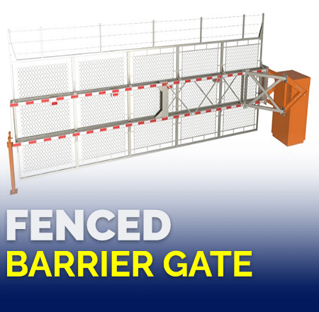 Fenced Barrier Gate